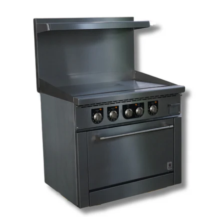 36" Wide Electric Range Griddle 208 or 240 Volt, 1 or 3 Phase, Hot Zone HZ-ER36-36G