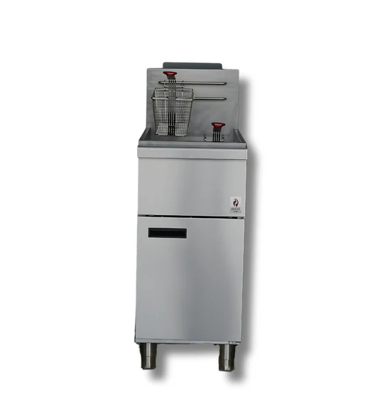 40 lbs. Capacity Gas Deep Fryer NG or LP 90,000 BTU Hot Zone HZ-F3