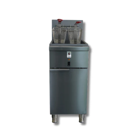 50 lbs. Capacity Electric Deep Fryer, 208v Or 240v, Single Or Three Phase, Hot Zone HZ-EF50