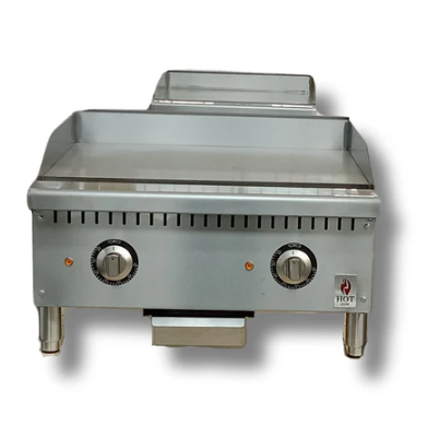 24" Electric Griddle, 2 or 3 Phase, 208 or 240 (V) Hot Zone HZ-24GE-T