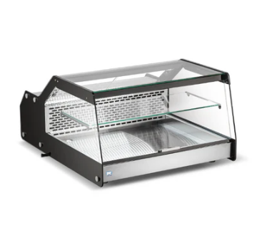 27" Countertop Square Glass Refrigerated Display Case Cooler Cold Zone With 112L Capacity CZ-CW-128