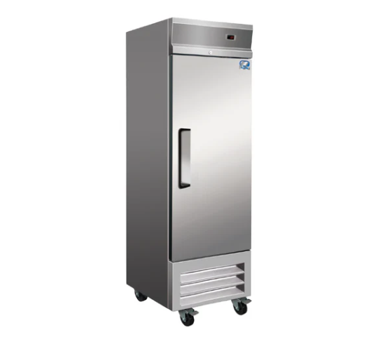 27" Upright Solid 1 Door Reach in Refrigerator Cooler Cold Zone 19.1 CuFt CZ-33R-1D