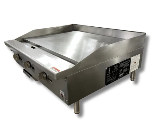 36" Countertop Heavy duty Manual Gas Griddle NG or LP, Hot Zone HZ-G36-H