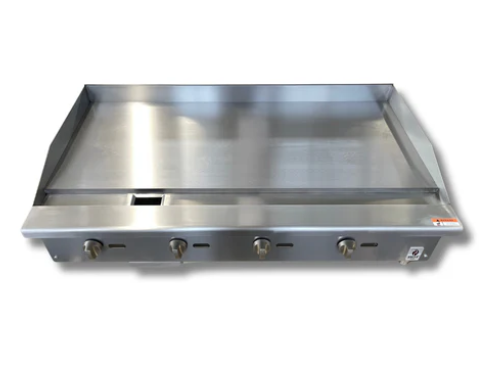 48" Countertop Manual Gas Griddle NG or LP, Hot Zone HZ-G48-M