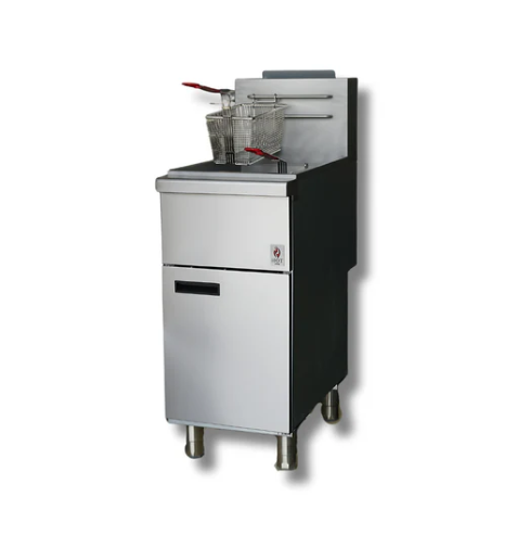40 lbs. Capacity Gas Deep Fryer NG or LP 90,000 BTU Hot Zone HZ-F3