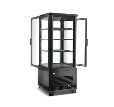 17" Countertop Square Refrigerated Display Case Cooler Cold Zone With 86L Capacity CZ-CL-78R