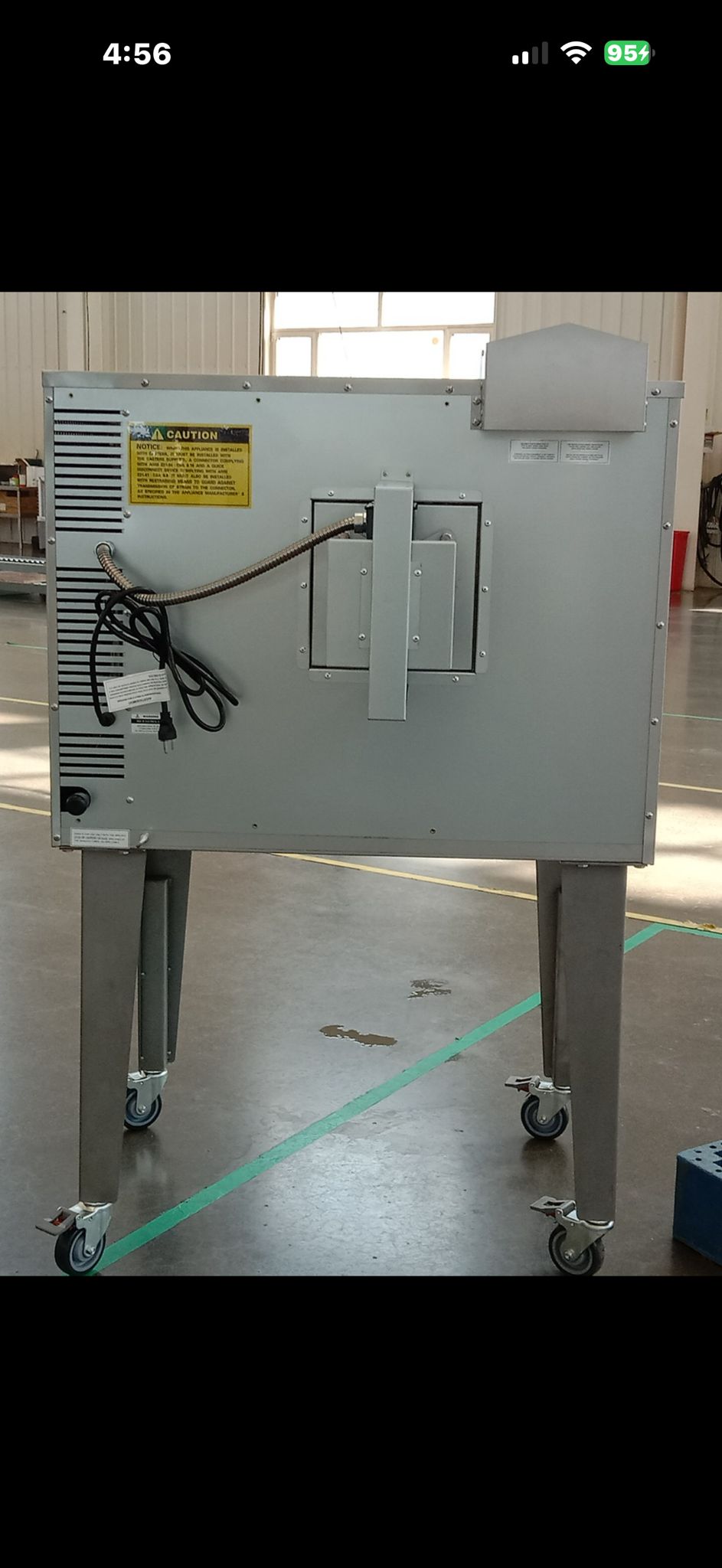 54,000 BTU Natural Gas Or Propane Convection Oven Hot Zone HZ-COG