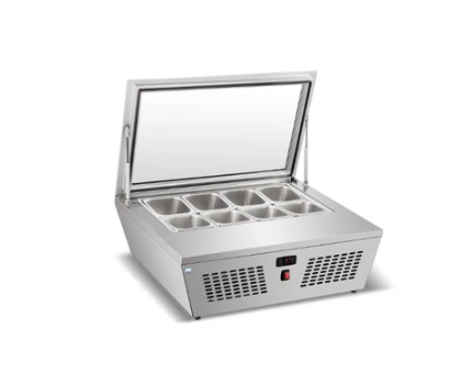 32" Countertop Gelato Display Case Cold Zone With 67 L Capacity CZ-DW-67