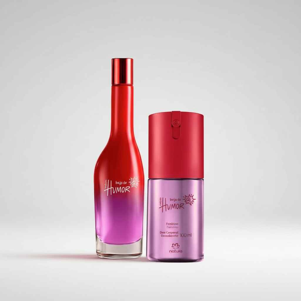 Set de Perfume y Desodorante Beijo de Humor Femenino