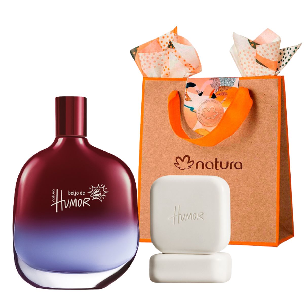 Set de Perfume y Jabón Beijo de Humor Masculino