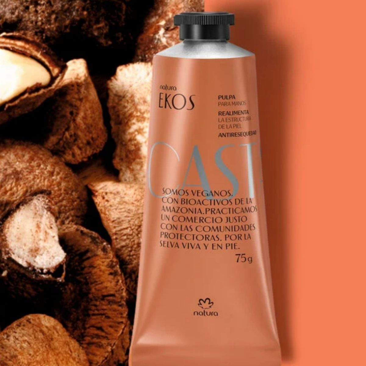 Crema de Manos Ekos Castaña 75gr