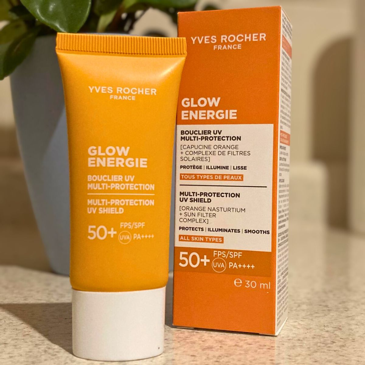 Crema Facial de Día  Glow Energie con FPS 50+