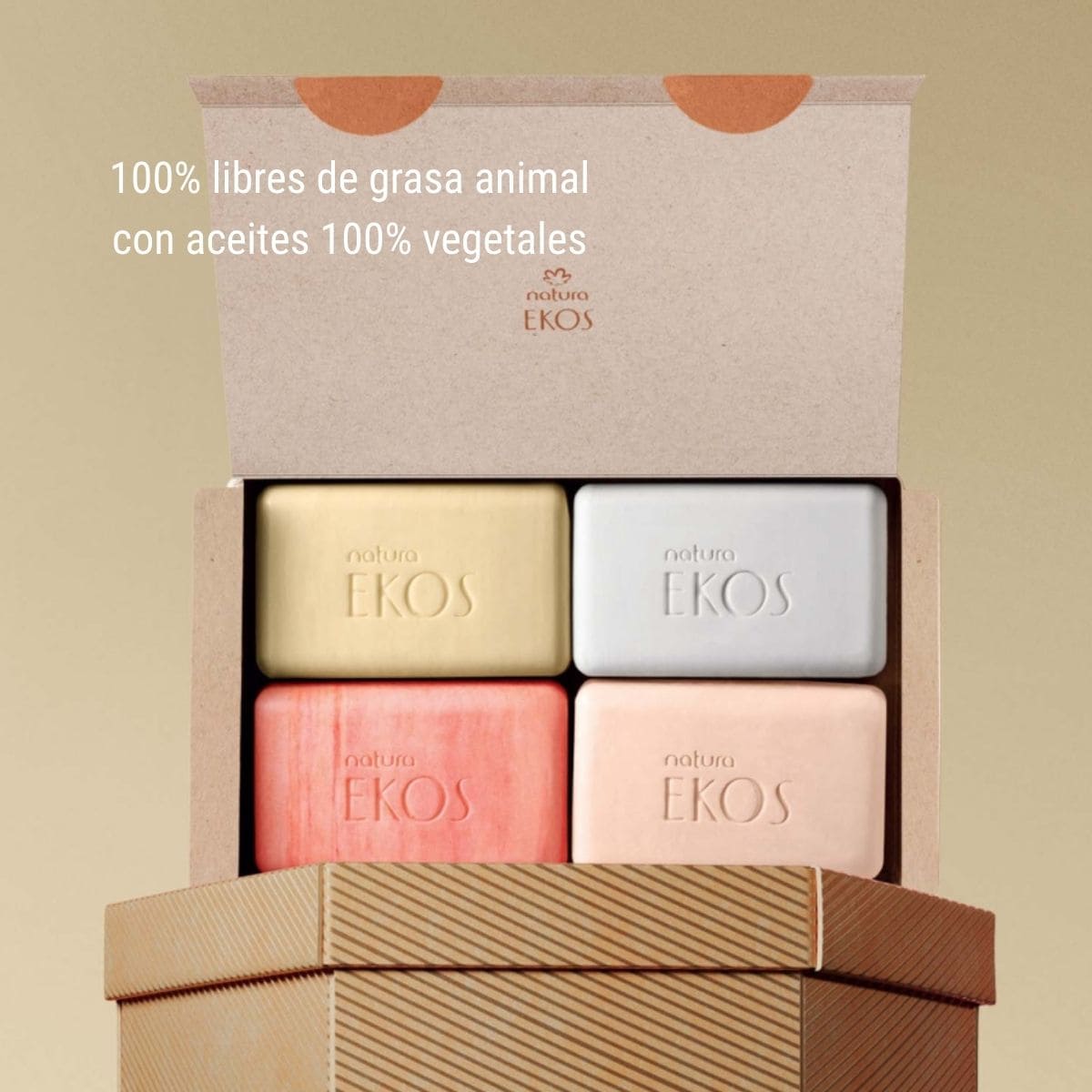 Kit Natura Ekos: Frescor de Castaña + Caja 4 jabones surtidos