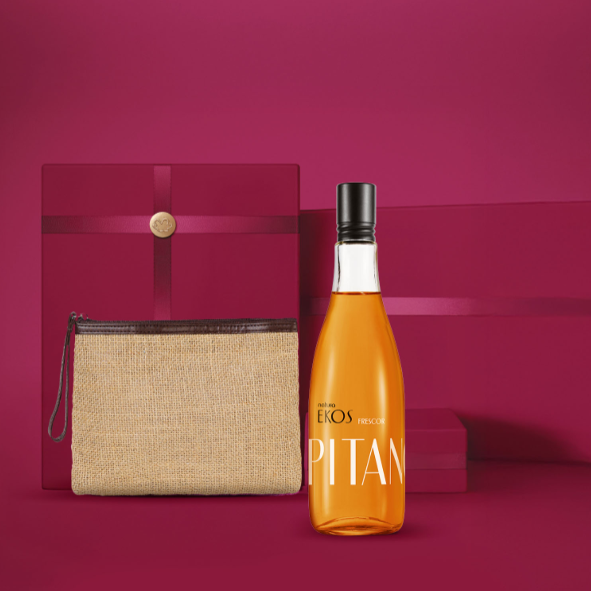 Regalo Perfume Ekos Pitanga con Monedero