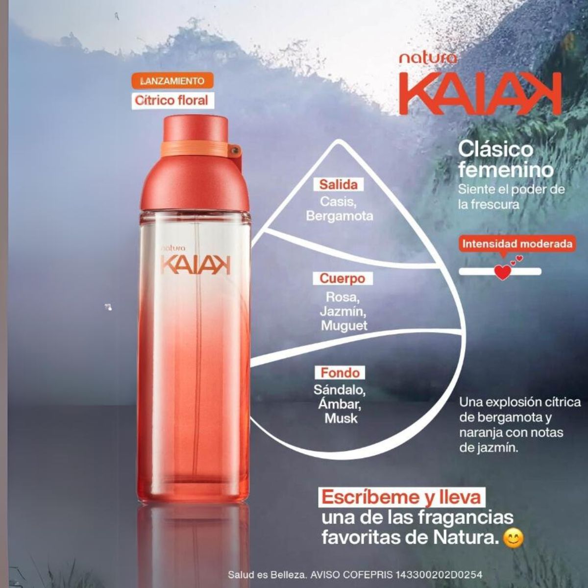 Kaiak Clásico Eau De Toilette Para Mujer 100ml