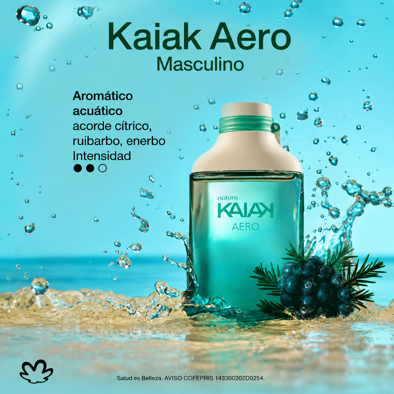 Kaiak Aero Eau De Toilette Para Hombre 100ml