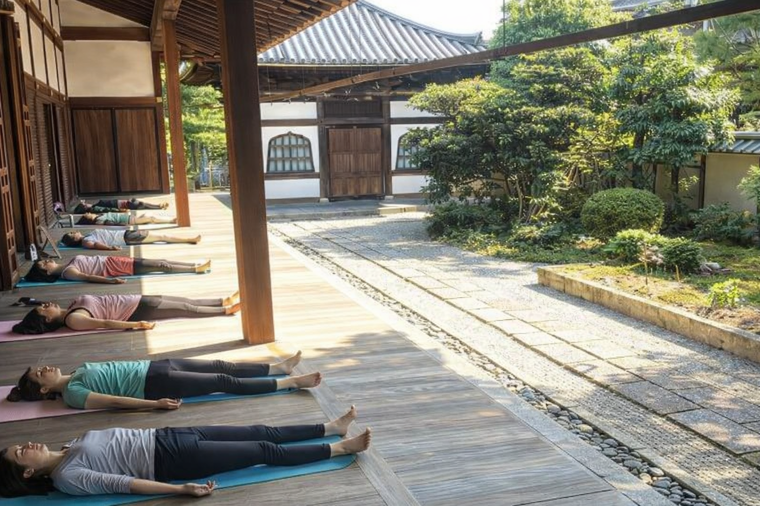 2 Day Zen Yoga and Meditation Retreat in Kamakura near Tokyo with Tea Ceremony and Japanese Spa