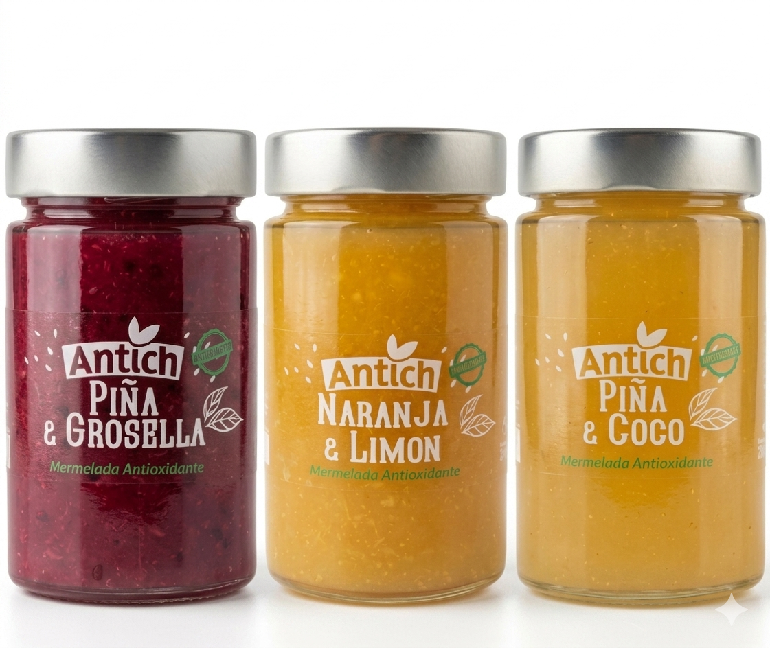 Pack Mermeladas Antioxidantes