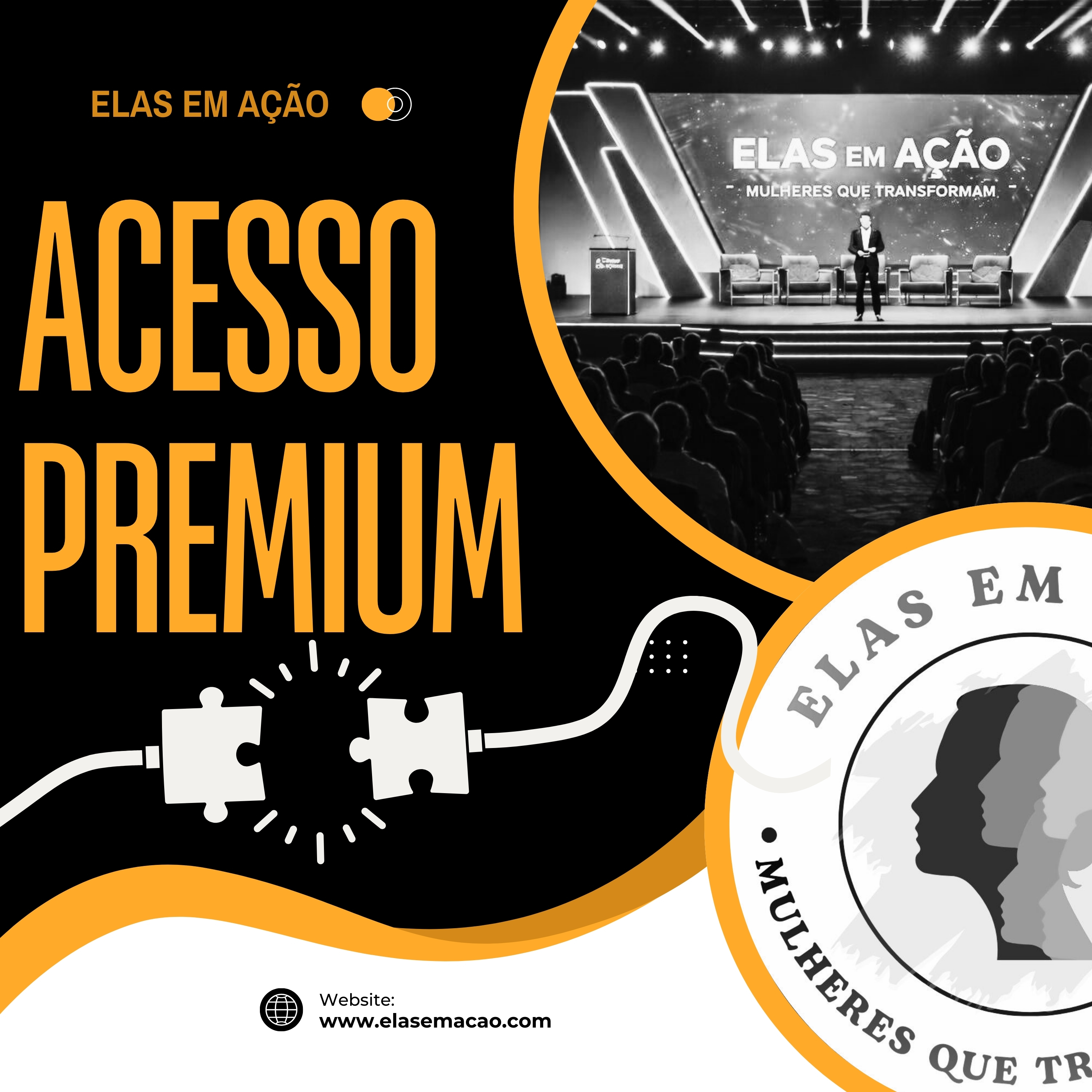 Acesso Premium Elas em Ação
