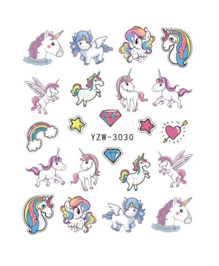 Decorative Nail Art Stickers (3030-3381)