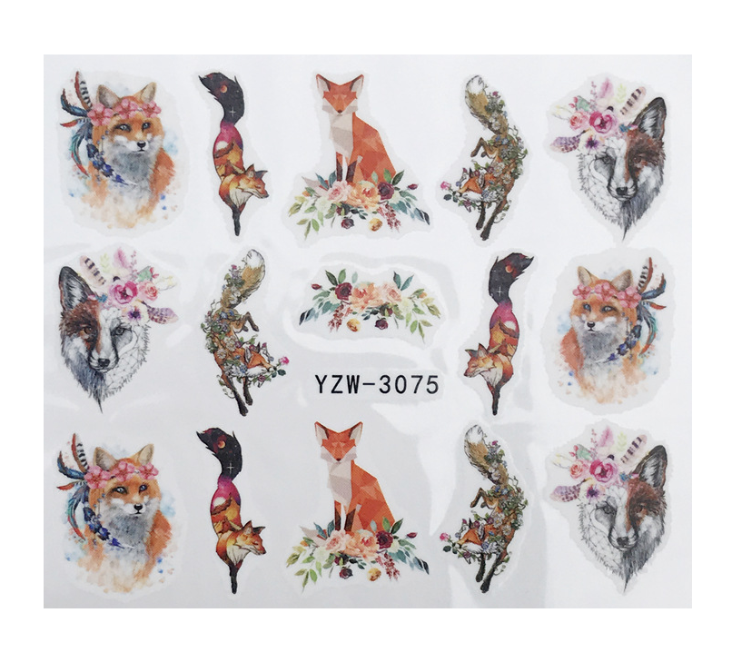 Water Decals Nail Art Stickers (3044-3390)