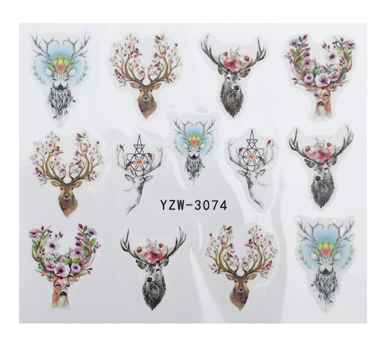 Decorative Nail Art Stickers (3030-3381)