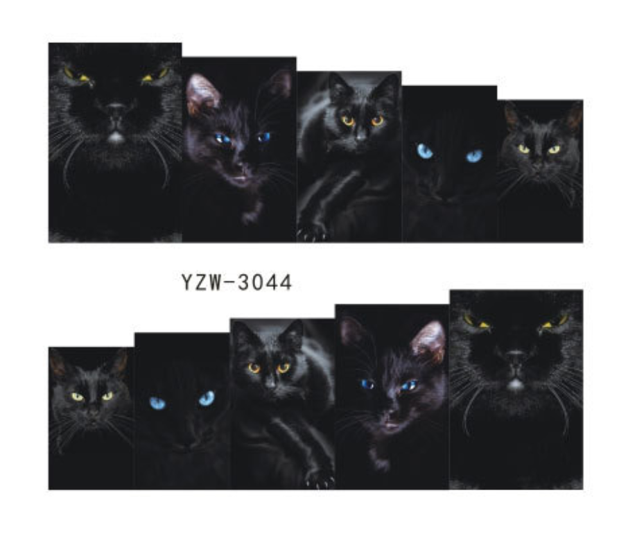 Water Decals Nail Art Stickers (3044-3390)