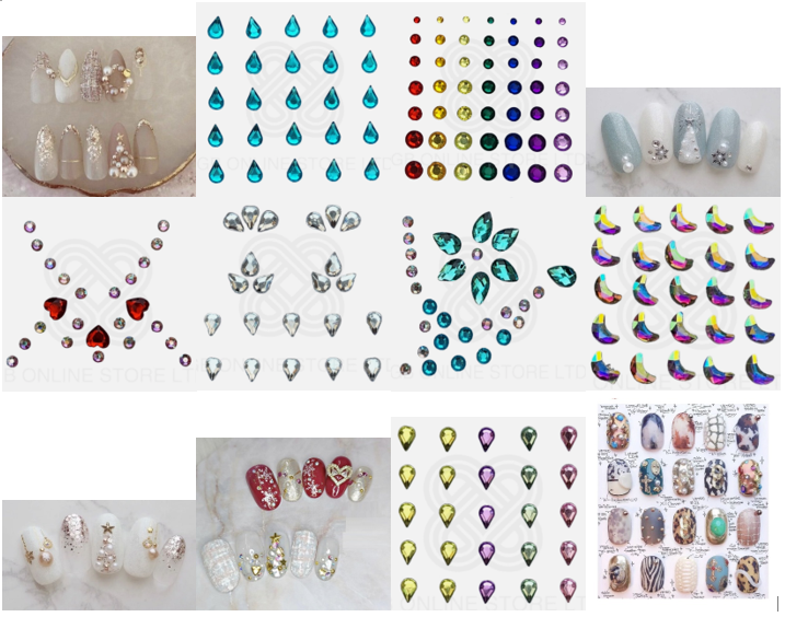 Nail Art Decoration Self adhesive Sticker