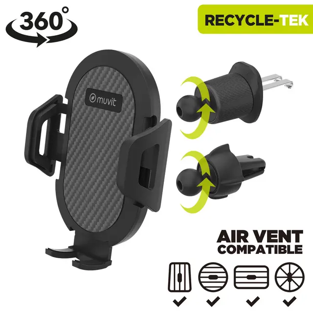 Suporte Ajustável para Telemóvel de Carro