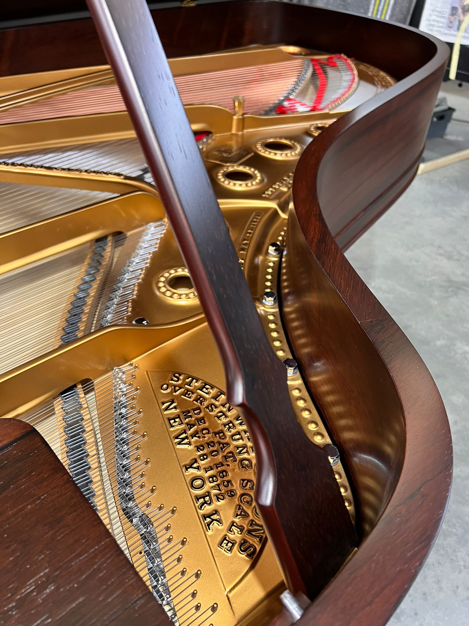 1897 Steinway & Sons Model B Rosewood Grand Piano