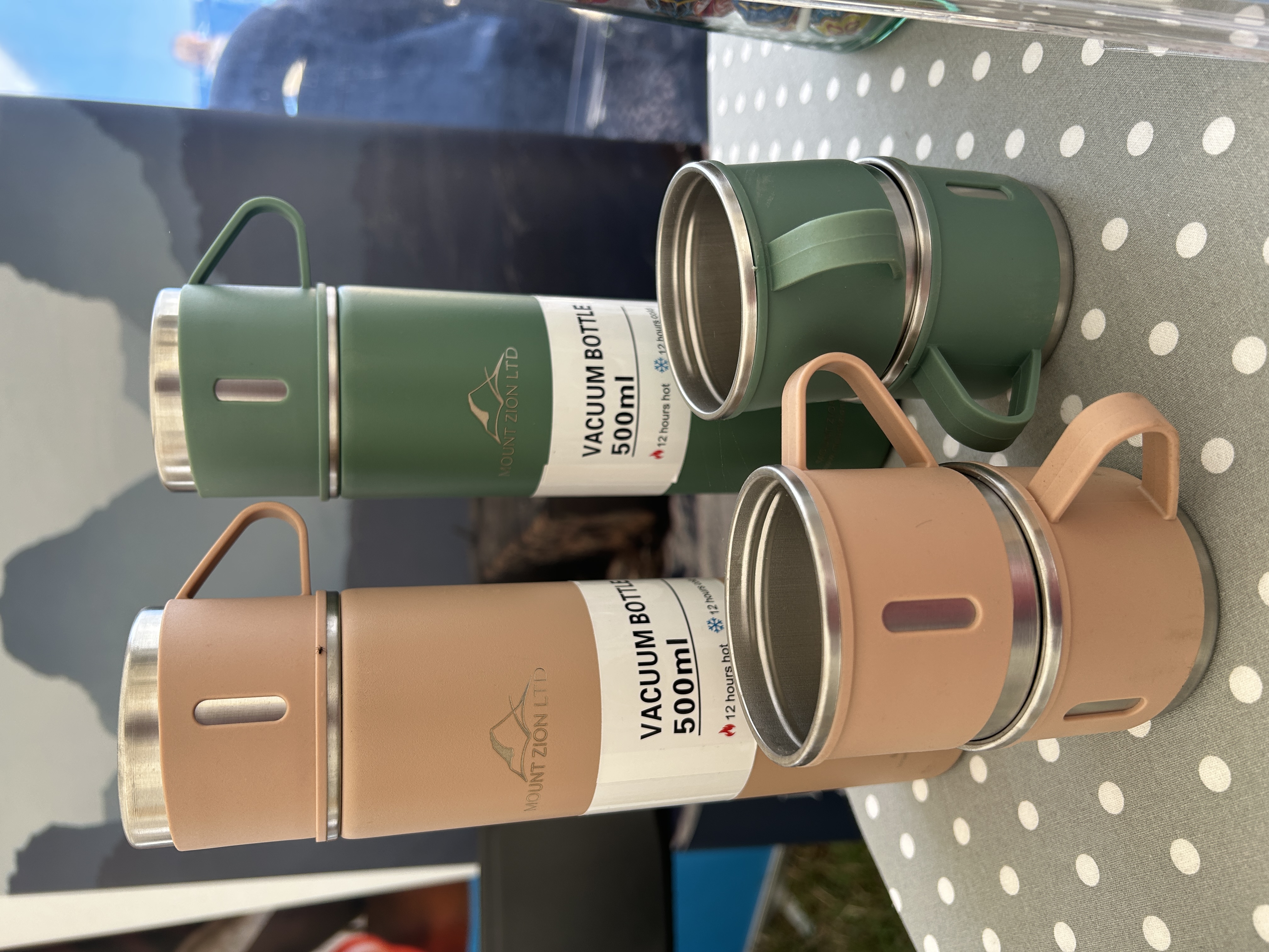 Mount Zion Insulated Mug Gift Set