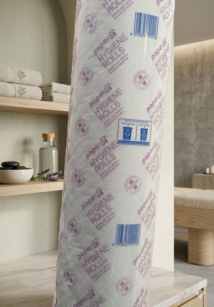 Rotolo Igienico Professionale IN PURA CELLULOSA 
