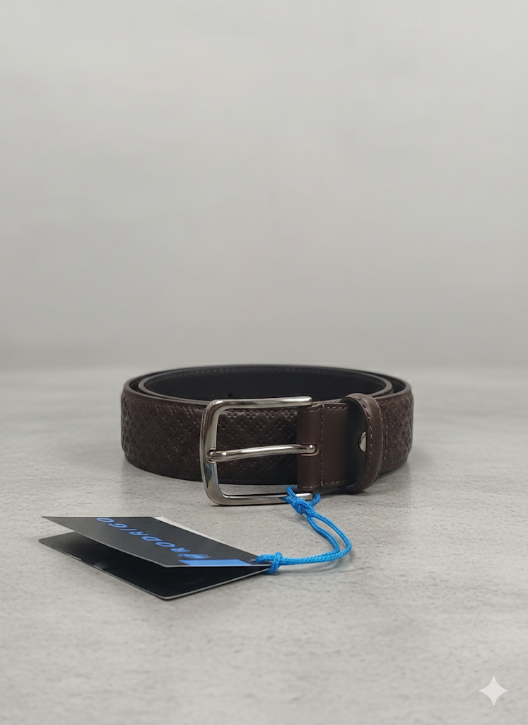 Cintura in pelle marrone RODRIGO