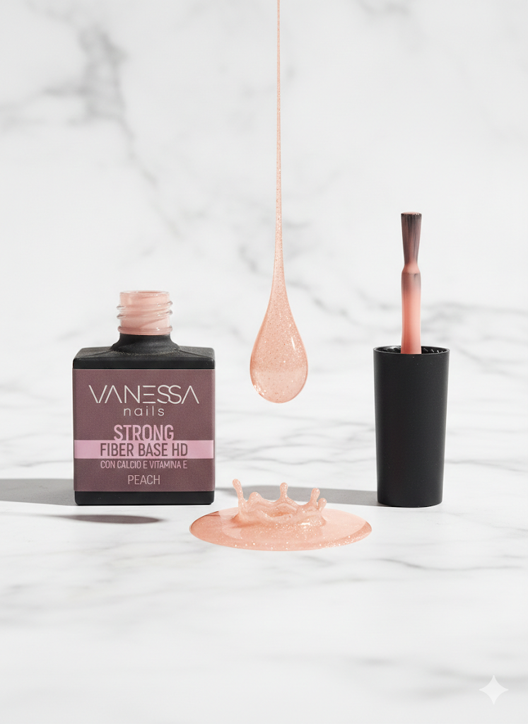 Vanessa Nails Strong Fiber Base HD Peach