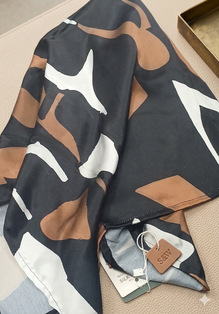 Foulard stampato VERDE FASCHION 