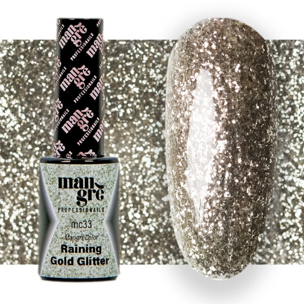 Smalto Gel Raining Gold Glitter