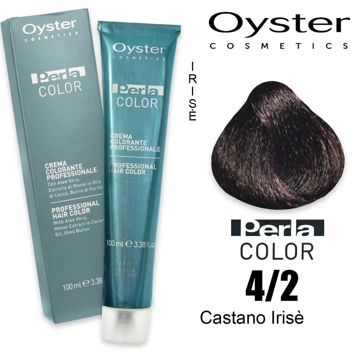 Oyster Perla Color 4/2 Castano Irisè