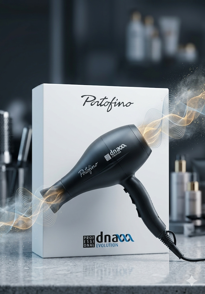 Asciugacapelli Portofino Professional DNA Evolution 2000watts 