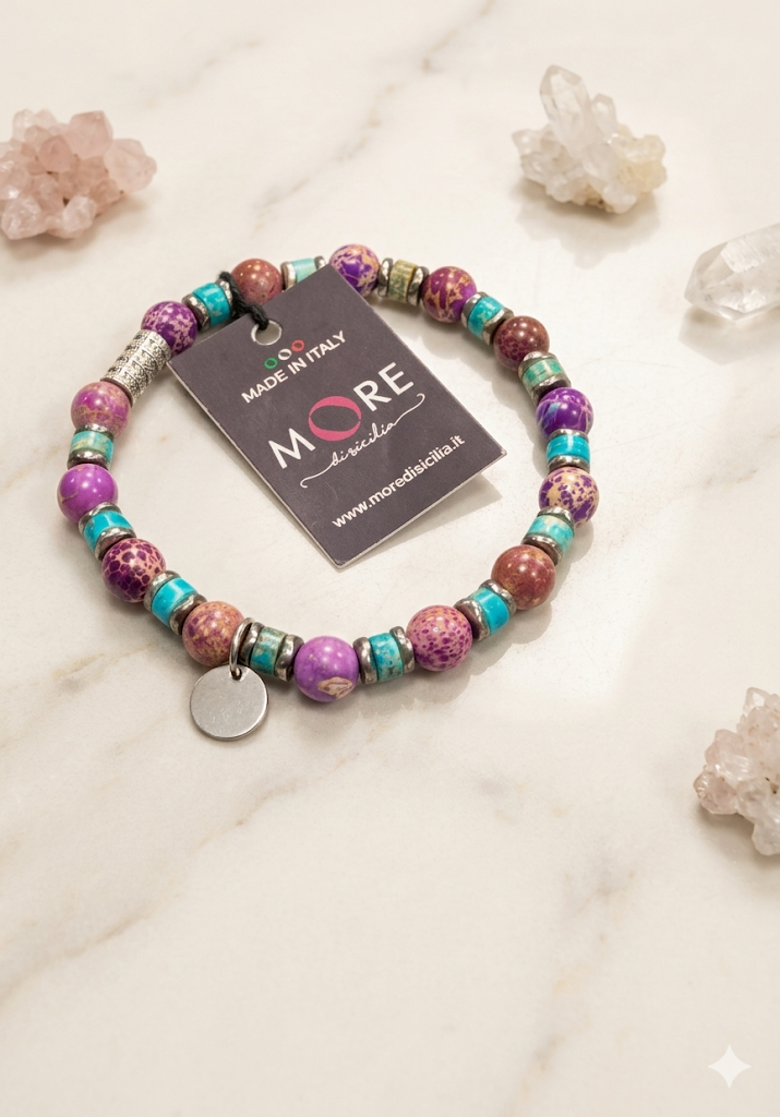 Bracciale More Natural Stones