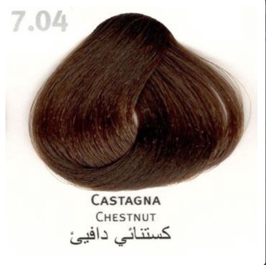 Colorazione per capelli Castagna 7.04
