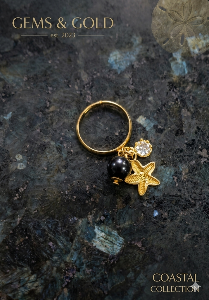 Anello con Charm Stella Marina 
