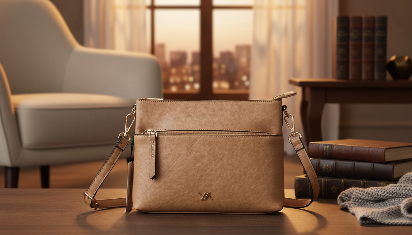 Borsa a tracolla beige