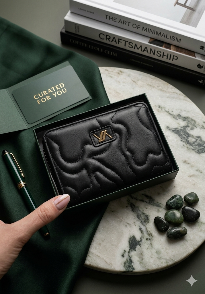 Portafoglio in ecopelle di lusso