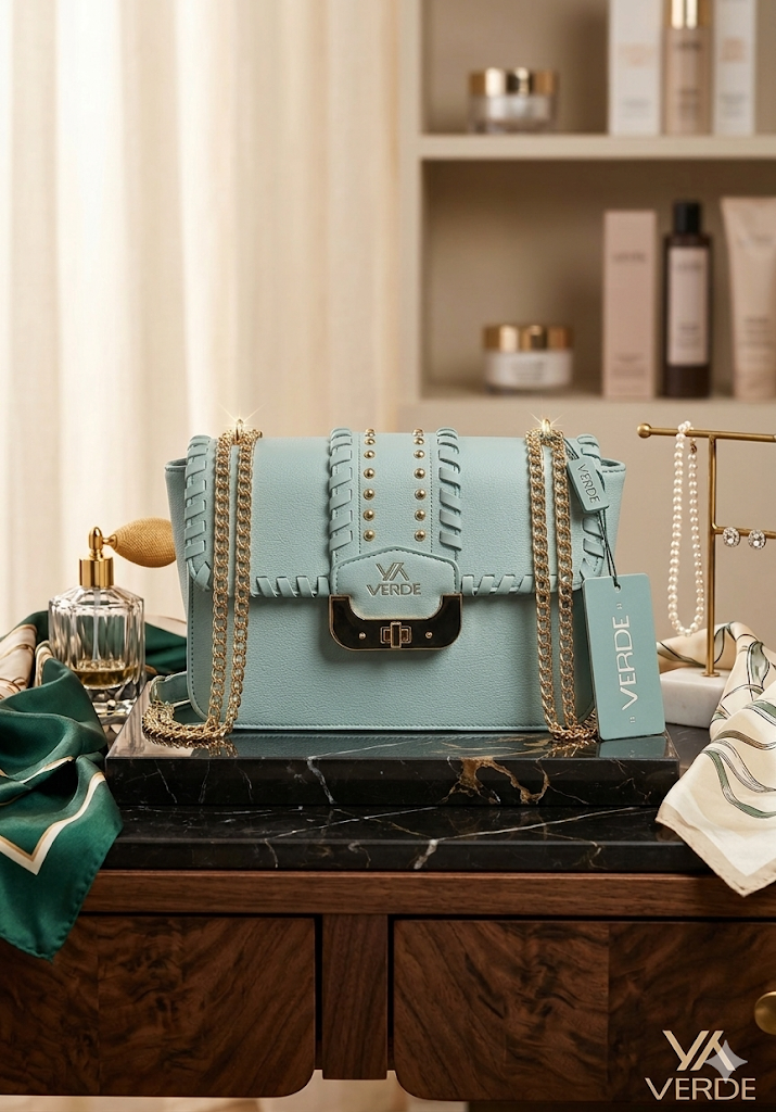Borsa Verde Elegante