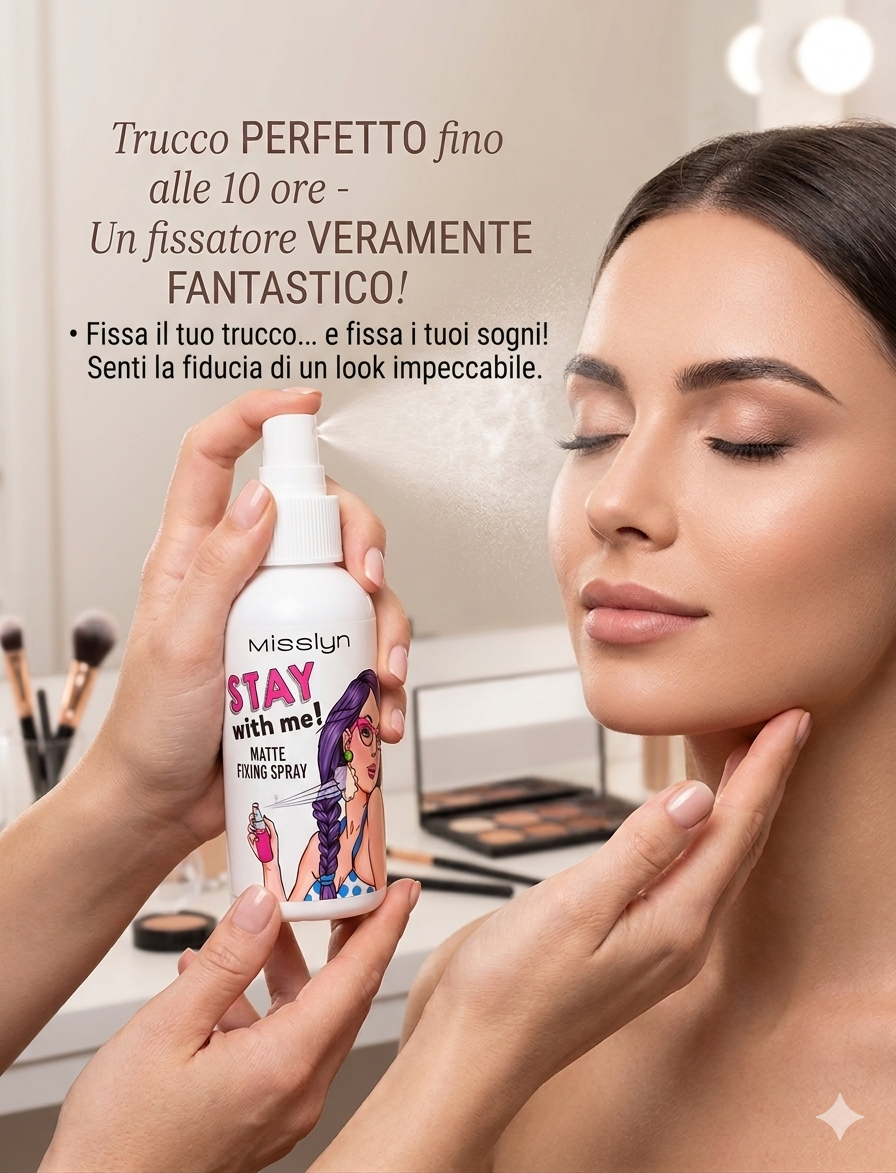 Misslyn Stay with Me! Matte Fixing Spray