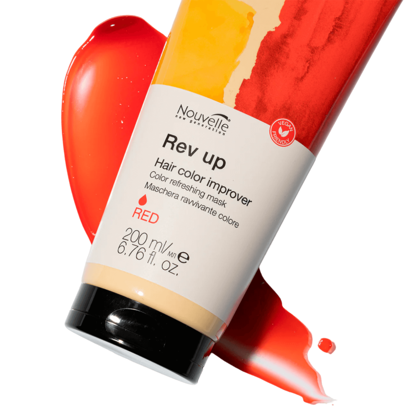 Maschera Ravvivante Colore Rosso