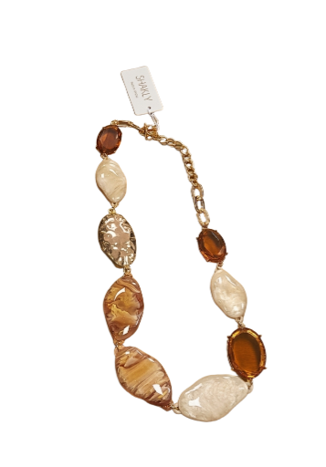 Collana Elegante Pietre Naturali