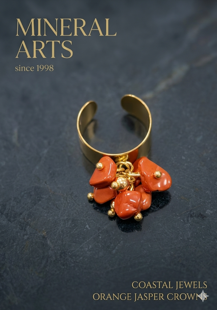 Anello Jasper Orange