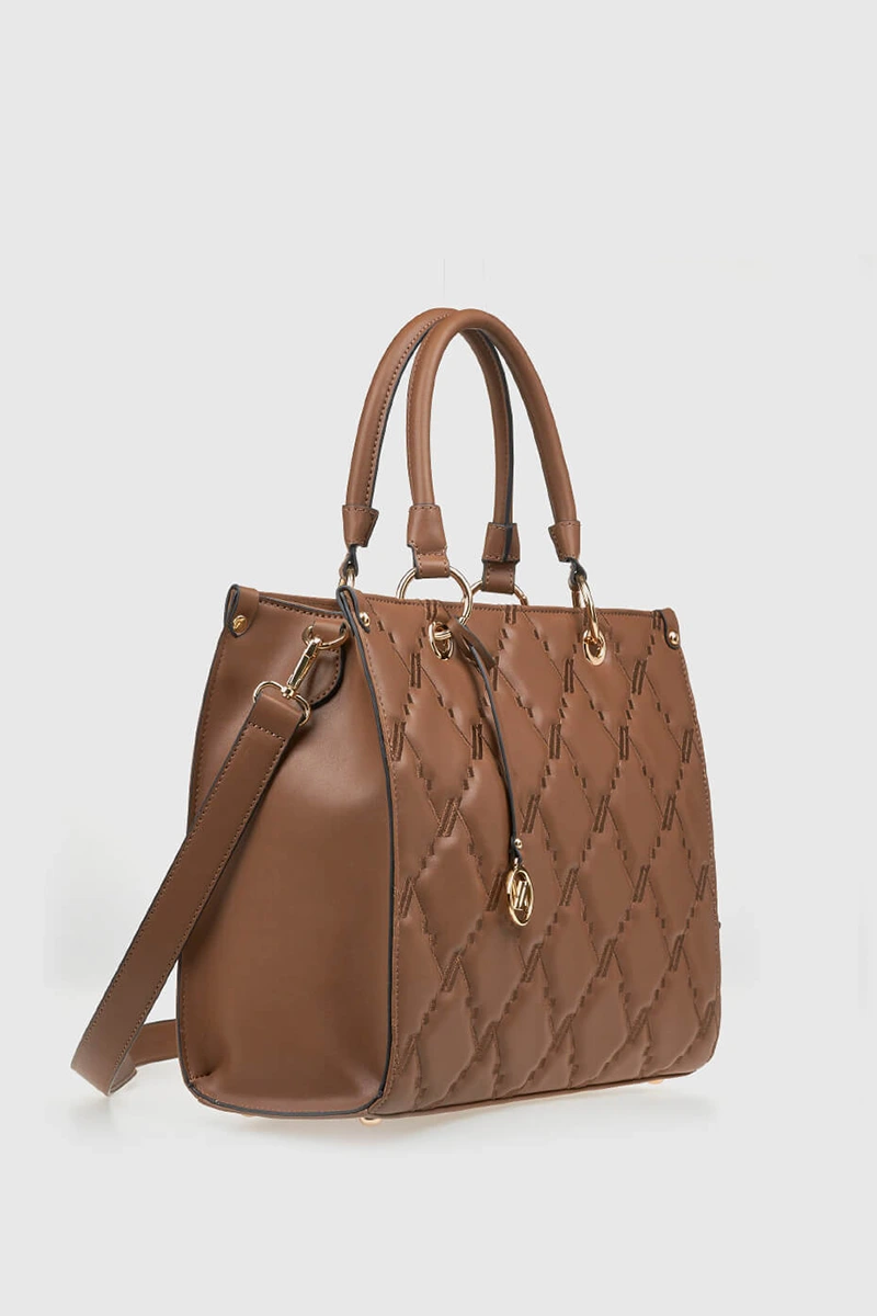 Borsa a mano trapuntata VERDE FASCHION IN TRE TONALITA'