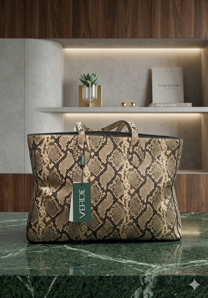 Borsa Shopper Verde
